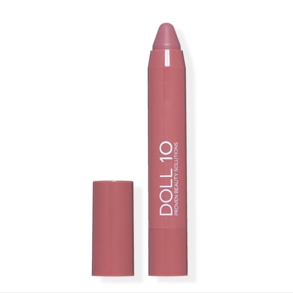 DOLL 10 - Peptide Plump Soft Focus Lip Crayon - Various Colors - NEW